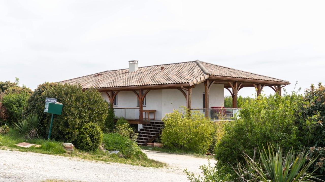 La Decouverte, Jacuzzi, Sauna, Et Terrasse Avec Vue Sur Lac A La Campagne Entre Toulouse Et Auch Villa Catonvielle Ngoại thất bức ảnh